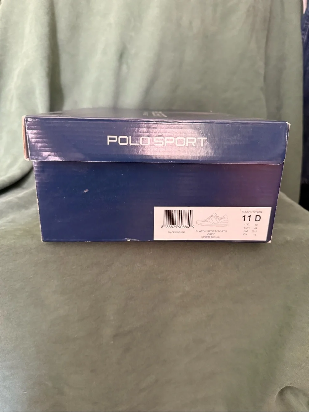 Polo Sport by Ralph Lauren Gray and White Men's Sneakers